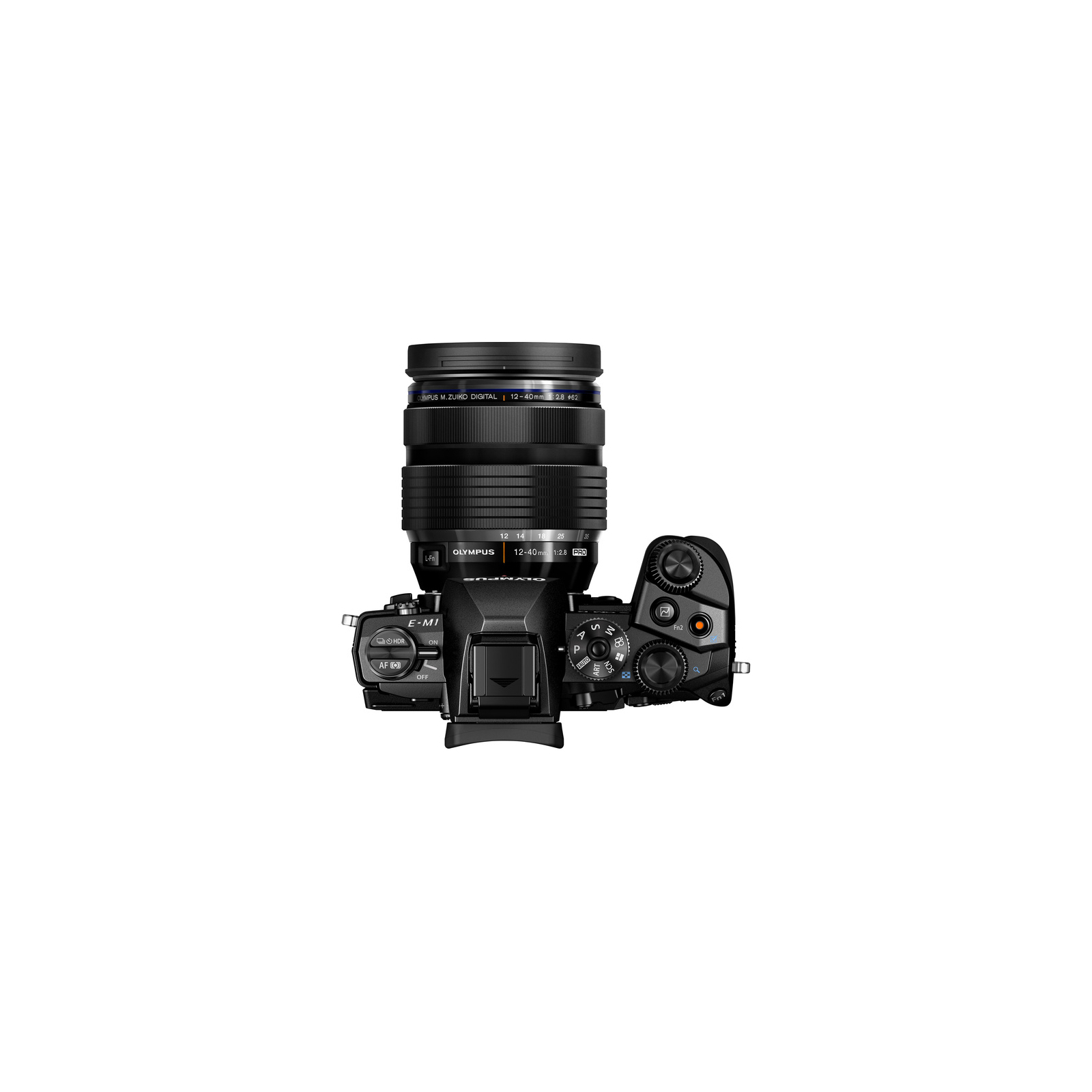 Цифровий фотоапарат Olympus E-M1 12-40 Kit black/black (V207017BE000) зображення 7