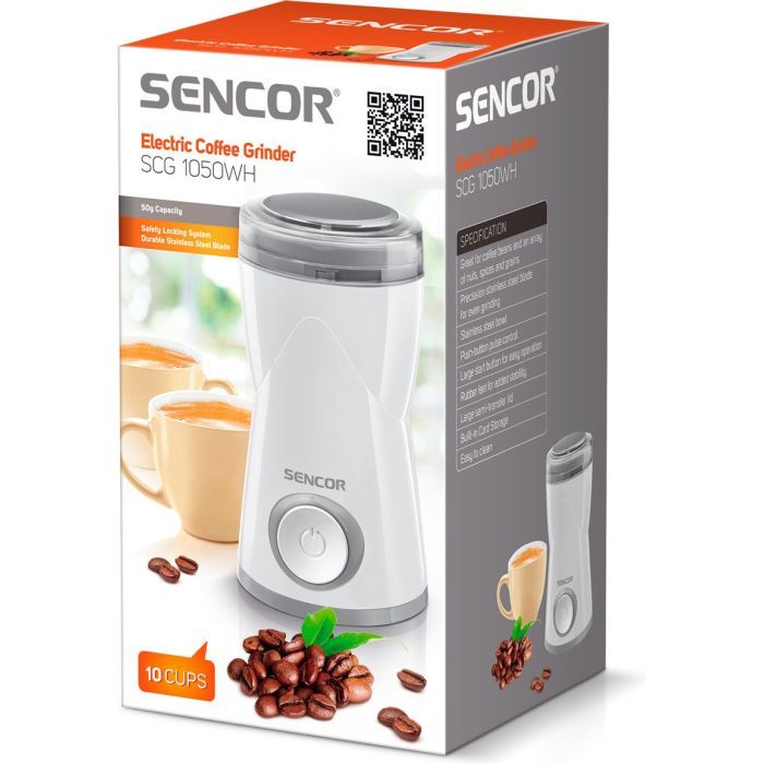 Кофемолка Sencor SCG 1050 WH (SCG1050WH) изображение 2