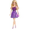 Кукла Barbie Блестящая в фиолетовом платье (T7580-1)