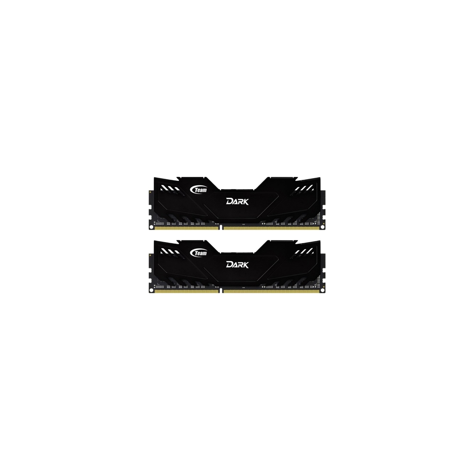 Модуль памяти для компьютера DDR4 8GB (2x4GB) 3200 MHz Dark Black Team (TDKED48G3200HC16ADC01)