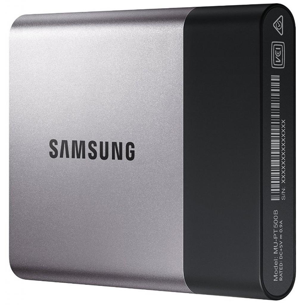 Накопичувач SSD USB 3.0 500GB Samsung (MU-PT500B/EU) зображення 4