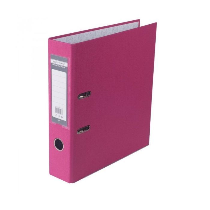Папка - реєстратор Buromax А4, 70мм, JOBMAX PP, pink, built-up (BM.3011-10c)