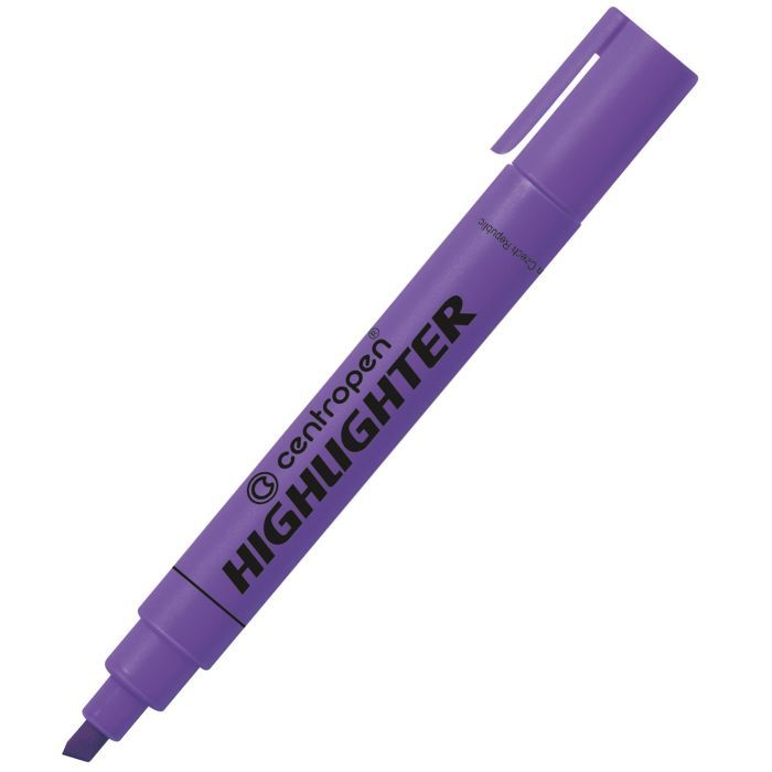 Маркер Centropen Fax 8852 1-4,6 мм, chisel tip, purple (8852/08)