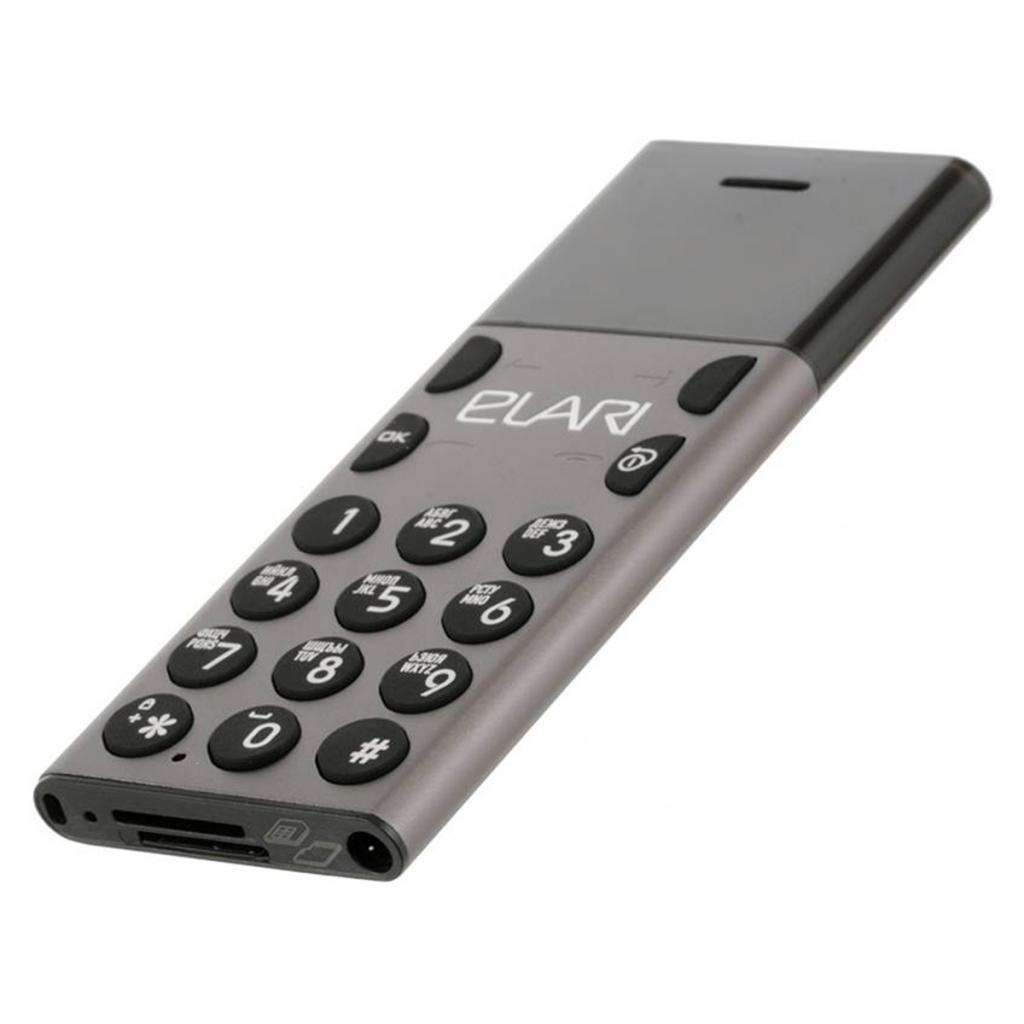 Мобільний телефон Elari NanoPhone Gray (LR-NP-GR) зображення 5
