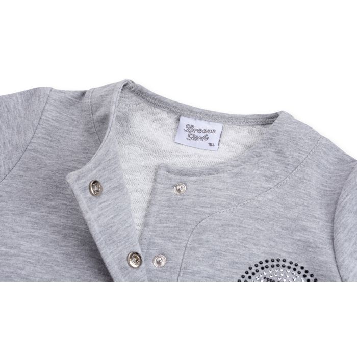 Платье детское Breeze с пуговичками (8385-104G-gray) изображение 4