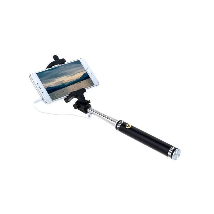 Монопод для селфі Grand-X Metallic Jack 3,5 U-крепление 170-750мм Black (MPGJMBLK) зображення 3