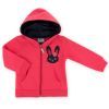 Спортивний костюм дитячий Breeze на блискавці з зайчиком (9617-92G-coral) зображення 2