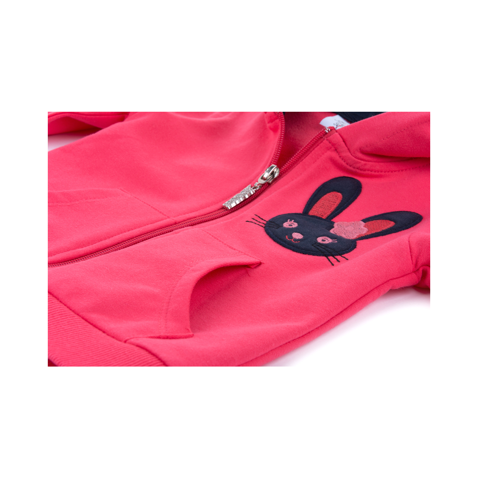 Спортивный костюм Breeze на молнии с зайчиком (9617-92G-coral) изображение 9