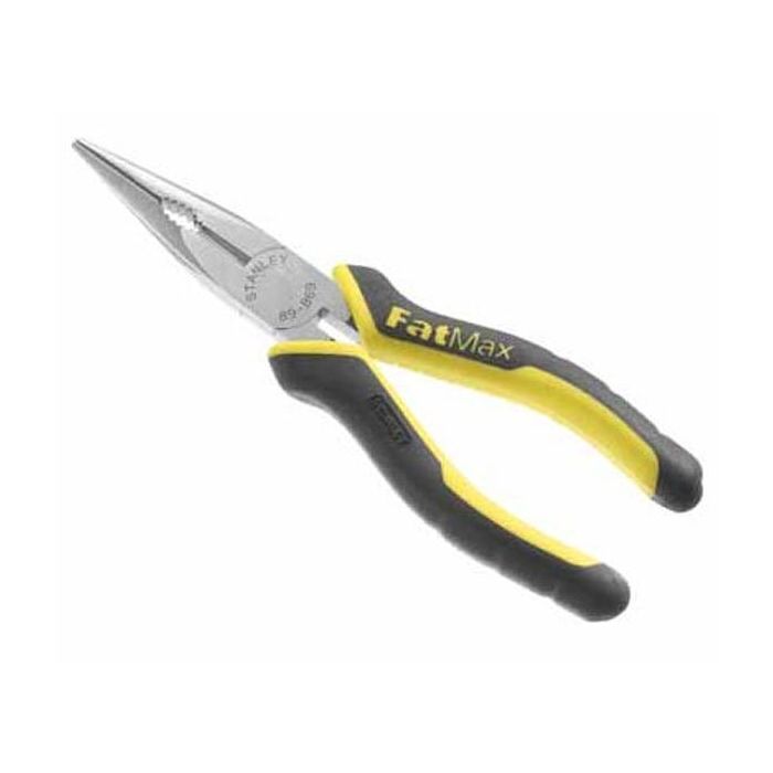 Плоскогубці Stanley FatMax удлин. полукругл. губки L=160мм. (0-89-869)