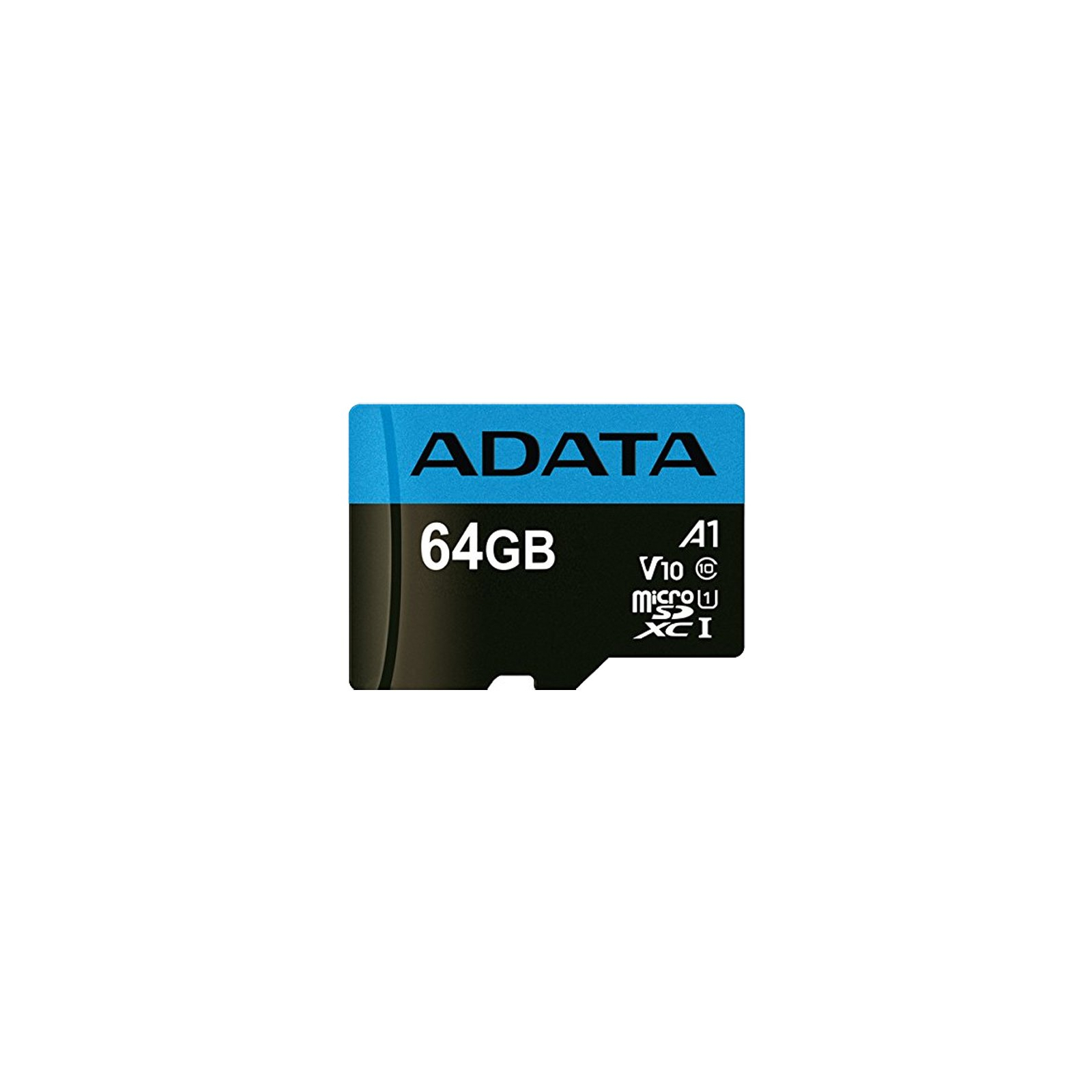 Карта памяти ADATA 64GB microSD class 10 UHS-I A1 Premier (AUSDX64GUICL10A1-RA1) изображение 2