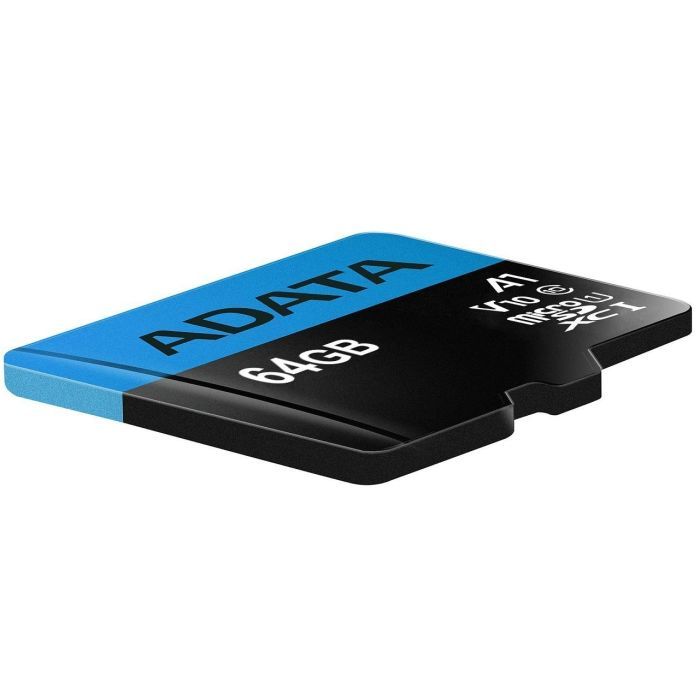 Карта памяти ADATA 64GB microSD class 10 UHS-I A1 Premier (AUSDX64GUICL10A1-RA1) изображение 3