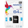 Карта памяти ADATA 64GB microSD class 10 UHS-I A1 Premier (AUSDX64GUICL10A1-RA1) изображение 5