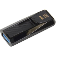 USB флеш накопитель Silicon Power 8GB B50 Black USB 3.0 (SP008GBUF3B50V1K) изображение 3