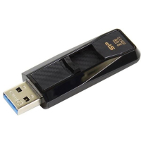USB флеш накопитель Silicon Power 8GB B50 Black USB 3.0 (SP008GBUF3B50V1K) изображение 4