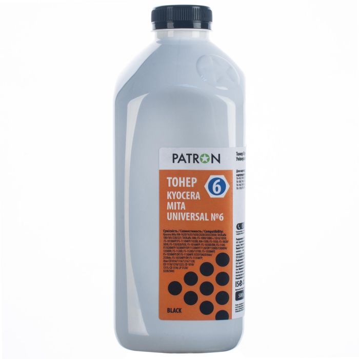 Тонер Kyocera MITA Universal №6 250г Patron (PN-KU6-250)
