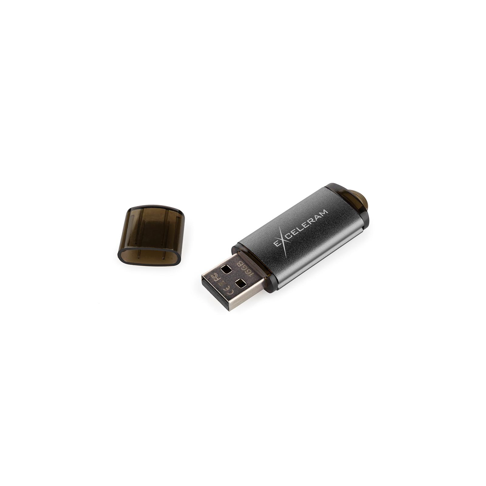 USB флеш накопитель eXceleram 16GB A3 Series Black USB 2.0 (EXA3U2B16) изображение 6
