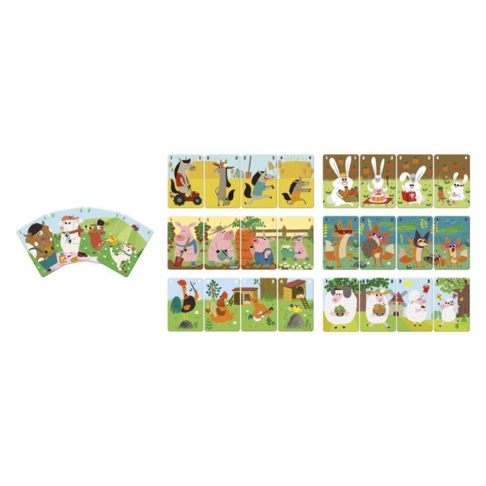 Настільна гра Janod Happy Families Ферма (J02756) зображення 2