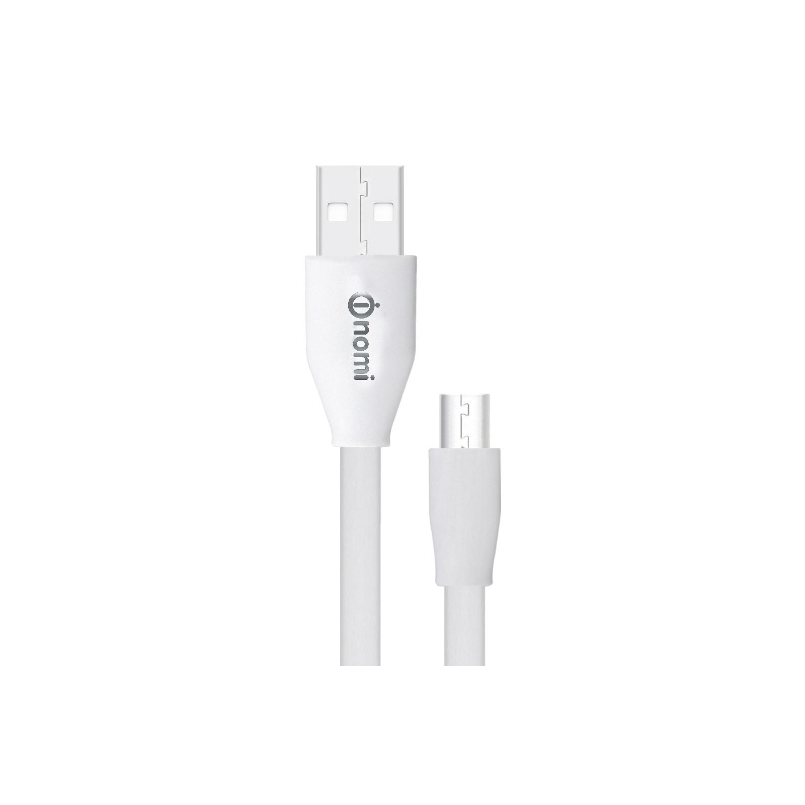 Дата кабель USB 2.0 AM to Micro 5P 1.5m DCF White Nomi (316195)