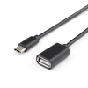 Дата кабель OTG USB 2.0 AF to Type-C 0.1m Atcom (14716) зображення 2