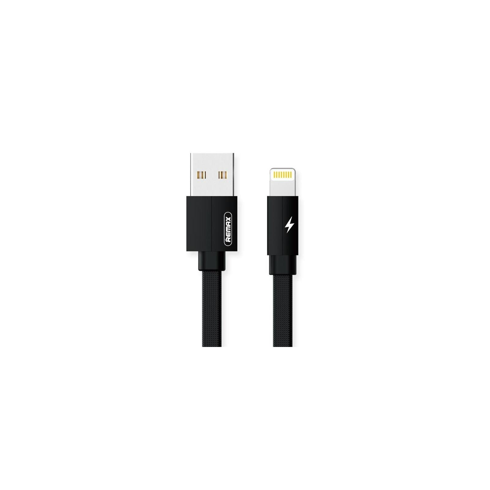 Дата кабель USB 2.0 AM to Lightning 1.0m Kerolla black Remax (RC-094I1M-BLACK)