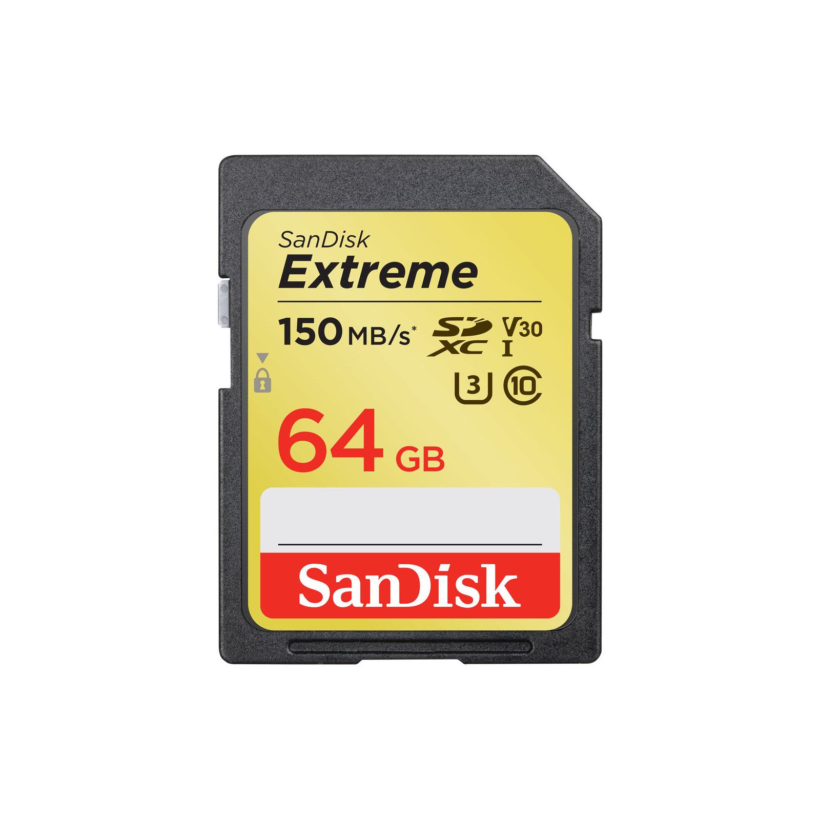Карта пам'яті SanDisk 64GB SDXC class 10 UHS-I Extreme (SDSDXV6-064G-GNCIN)