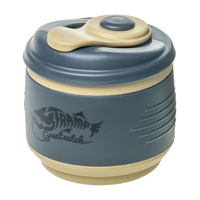 Чашка туристична Tramp складная силиконовая с крышкой 350ml black (TRC-082-black) зображення 3