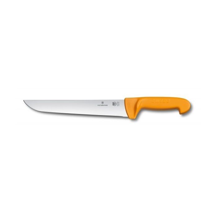 Кухонный нож Victorinox Swibo, Butcher, оранжевый, 24 см (5.8431.24)