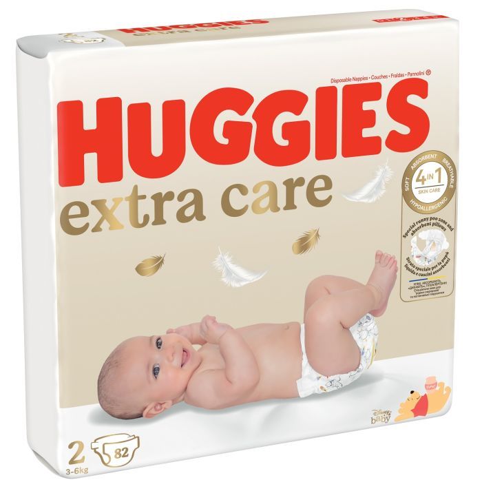 Подгузники Huggies Extra Care Size Размер 2 (3-6 кг) 24 шт (5029053550275) изображение 2