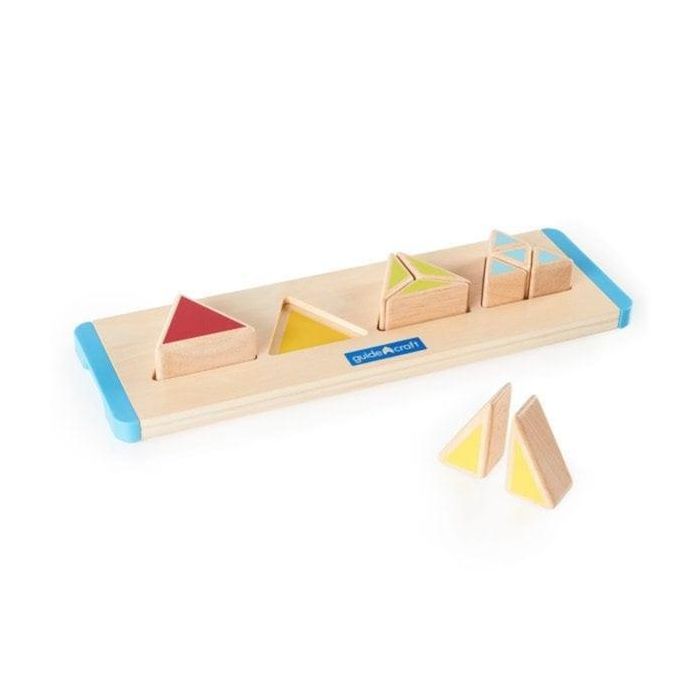 Розвиваюча іграшка Guidecraft Сортер Manipulatives Трикутники (G6745) зображення 2