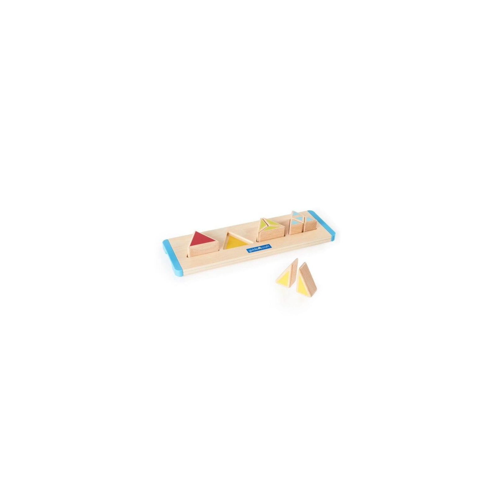 Развивающая игрушка Guidecraft Сортер Manipulatives Треугольники (G6745) изображение 2