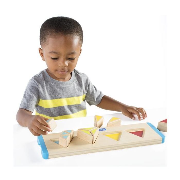 Розвиваюча іграшка Guidecraft Сортер Manipulatives Трикутники (G6745) зображення 5