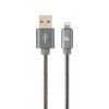 Дата кабель USB 2.0 AM to Lightning 1.0m Cablexpert (CC-USB2S-AMLM-1M-BG)