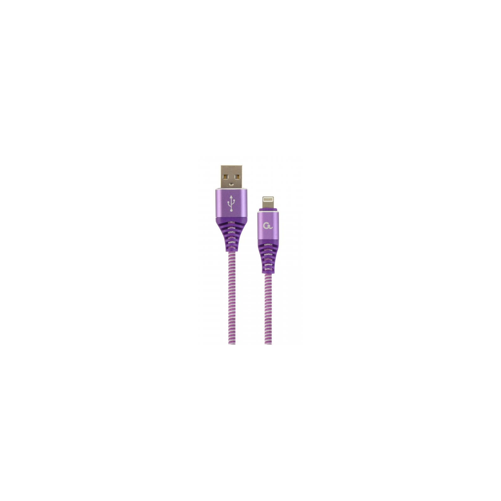 Дата кабель USB 2.0 AM to Lightning 2.0m Cablexpert (CC-USB2B-AMLM-2M-BW2)