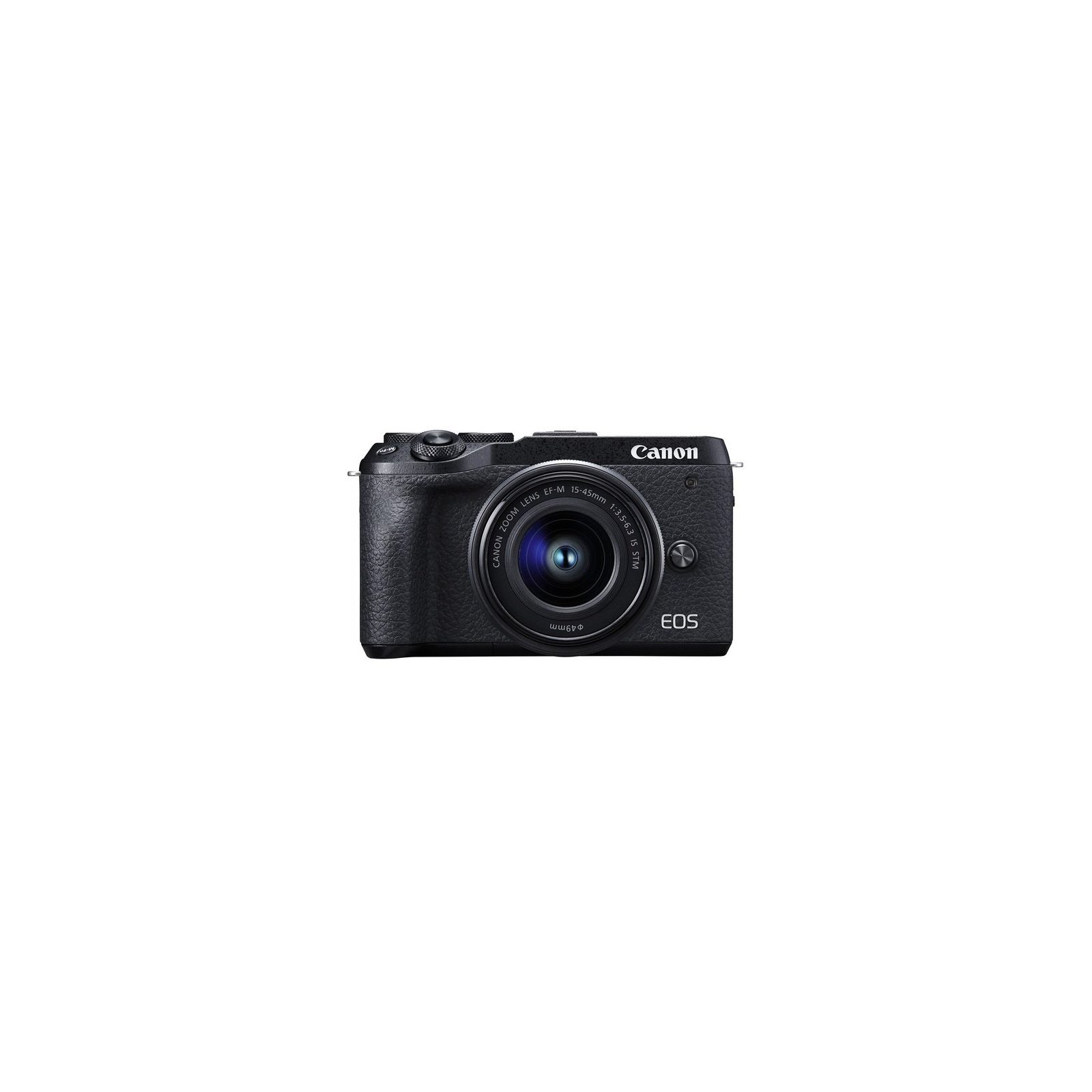 Цифровий фотоапарат Canon EOS M6 Mark II + 15-45 IS STM + EVF Kit Black (3611C053) зображення 6