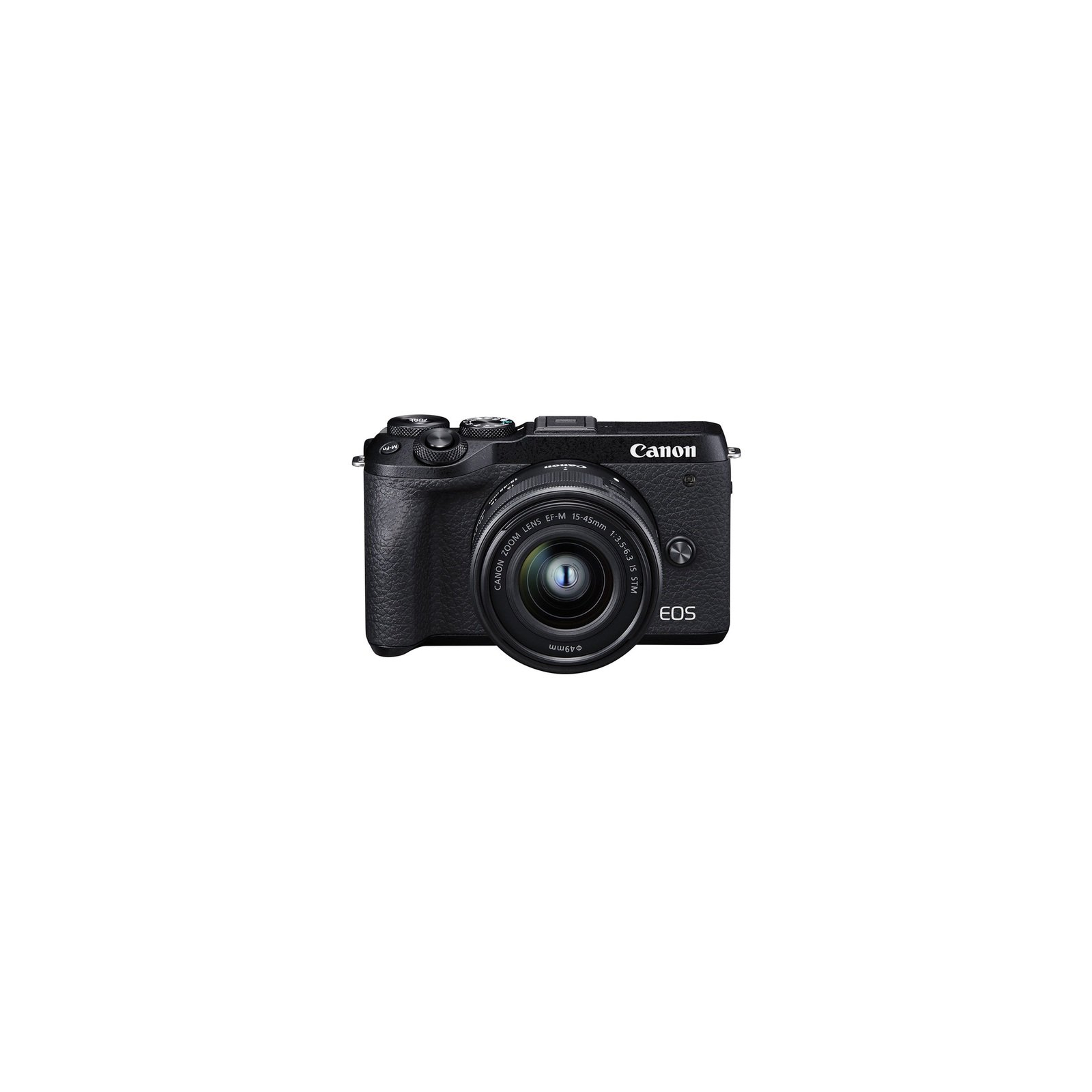 Цифровий фотоапарат Canon EOS M6 Mark II + 15-45 IS STM + EVF Kit Black (3611C053) зображення 8