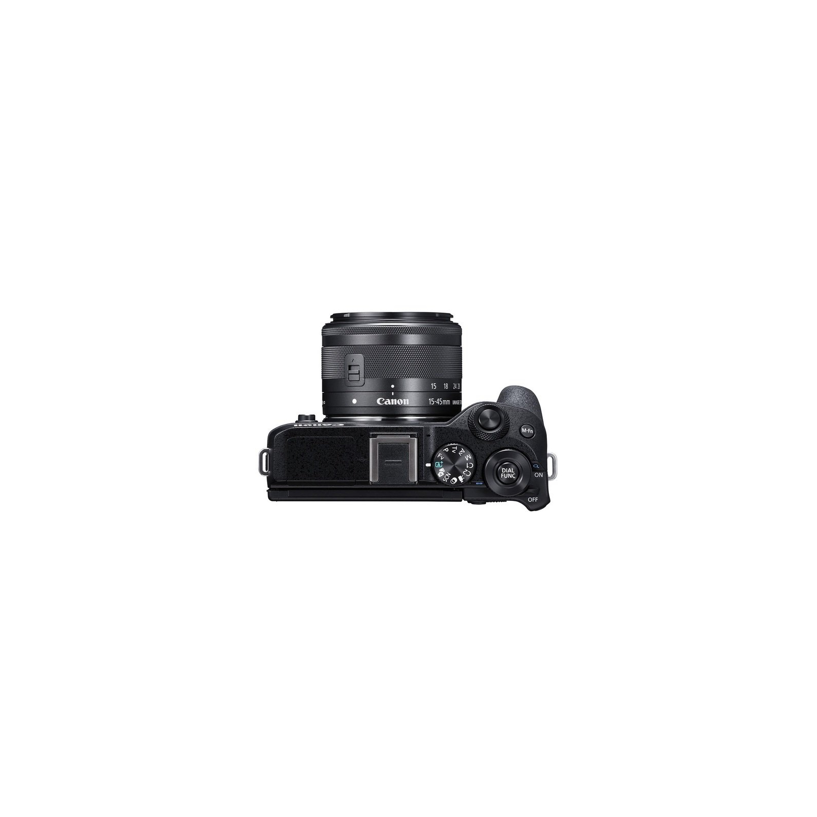 Цифровий фотоапарат Canon EOS M6 Mark II + 15-45 IS STM + EVF Kit Black (3611C053) зображення 9
