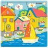 Развивающая игрушка Quokka Пазл-мозаика Домики (QUOKA017PM) изображение 2