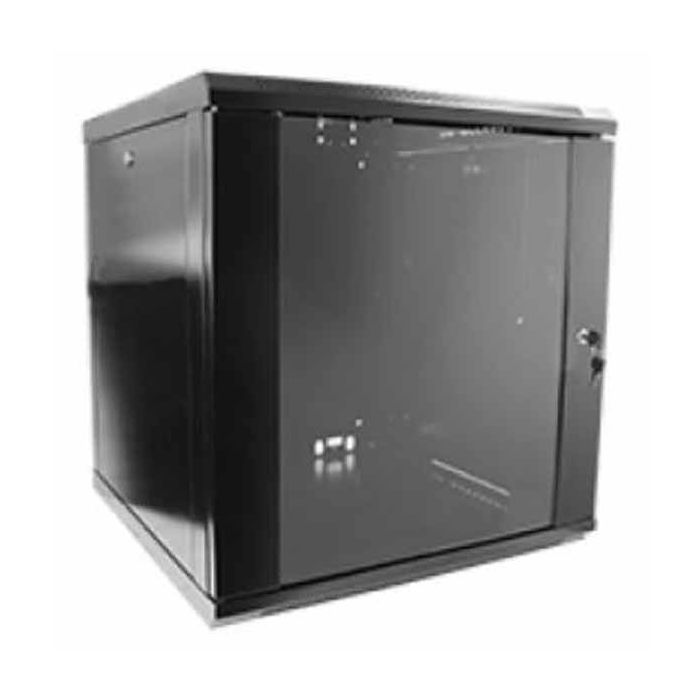 Шкаф настенный Hypernet 12U 19" 600x600 (WMNC66-12U-FLAT-BLACK)