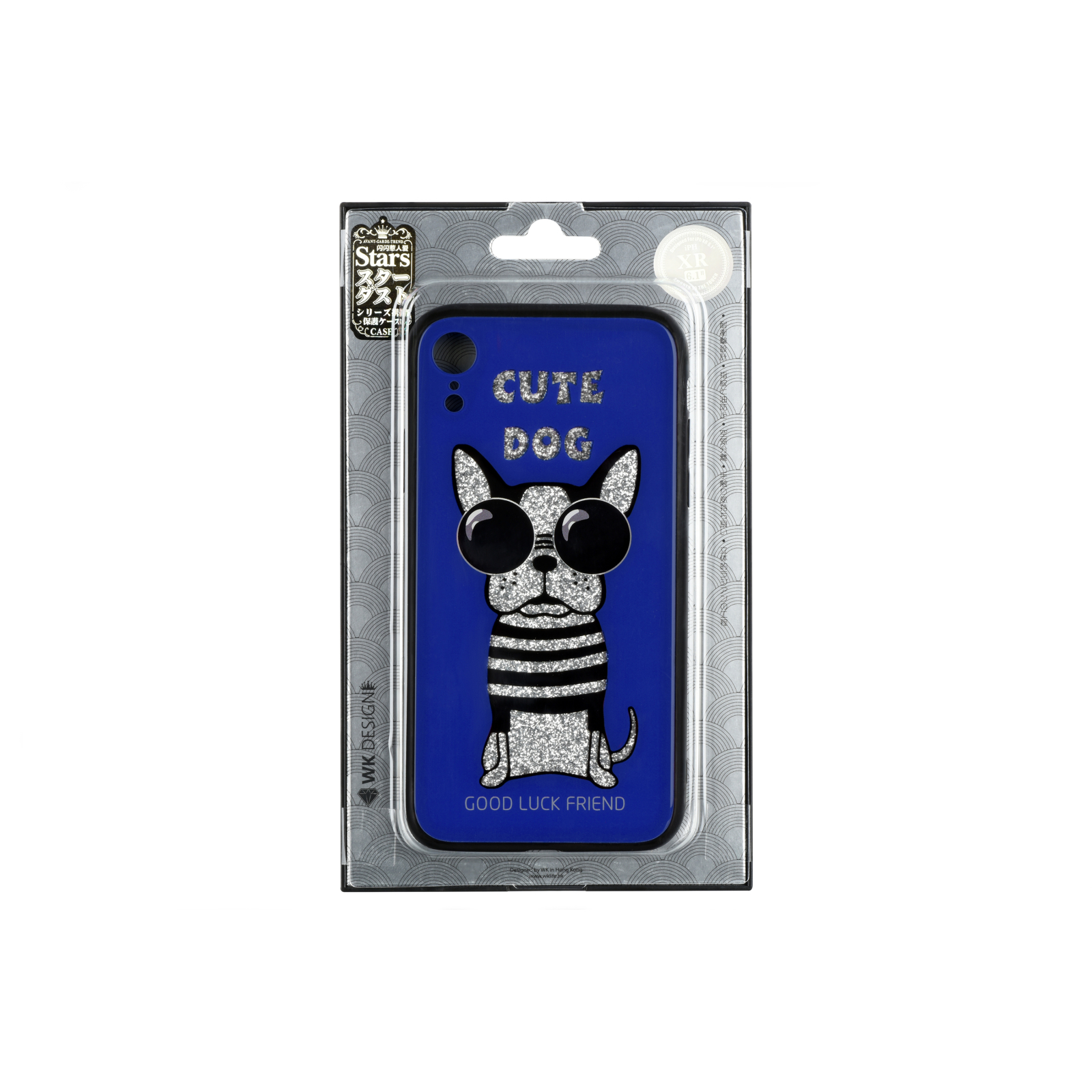 Чехол для мобильного телефона WK iPhone XR, WPC-087, Cute Dog Blue (681920360858) изображение 3