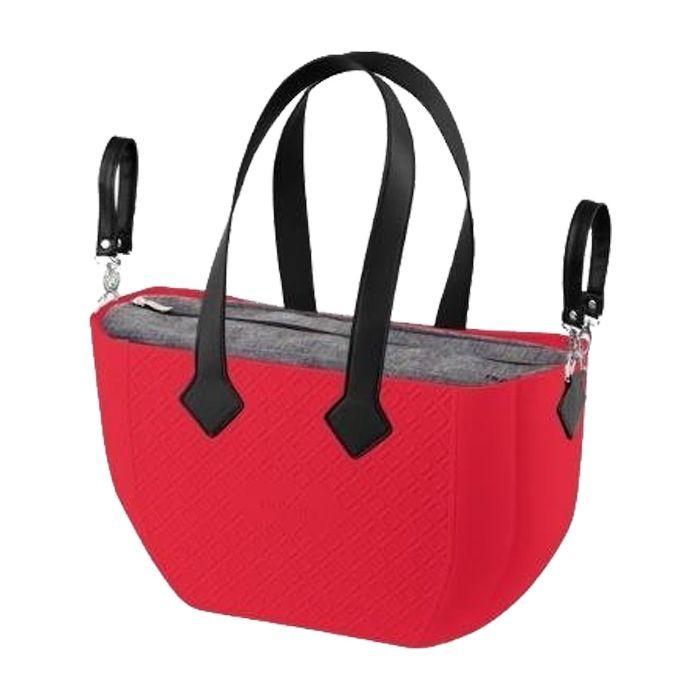 Сумка для мамы MyMia красный корпус/серый подкл (NV8801C/02G/03B)