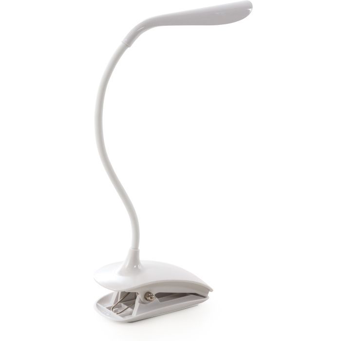 Настільна лампа ColorWay LED Flexible & Clip з вбудованим акумулятором 500mAh (CW-DL04FCB-W) зображення 11