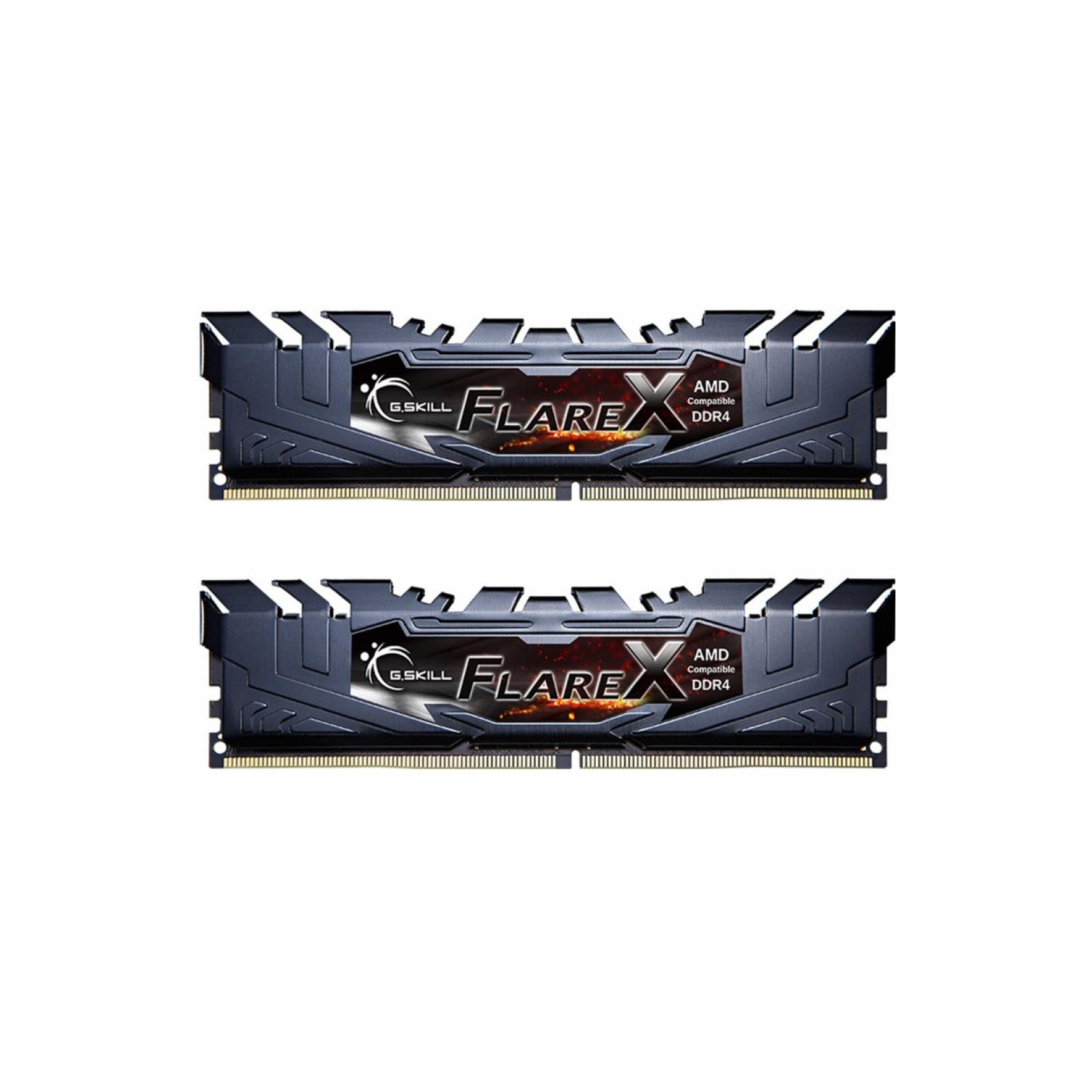 Модуль пам'яті для комп'ютера DDR4 16GB (2x8GB) 3200 MHz FlareX Black G.Skill (F4-3200C16D-16GFX)