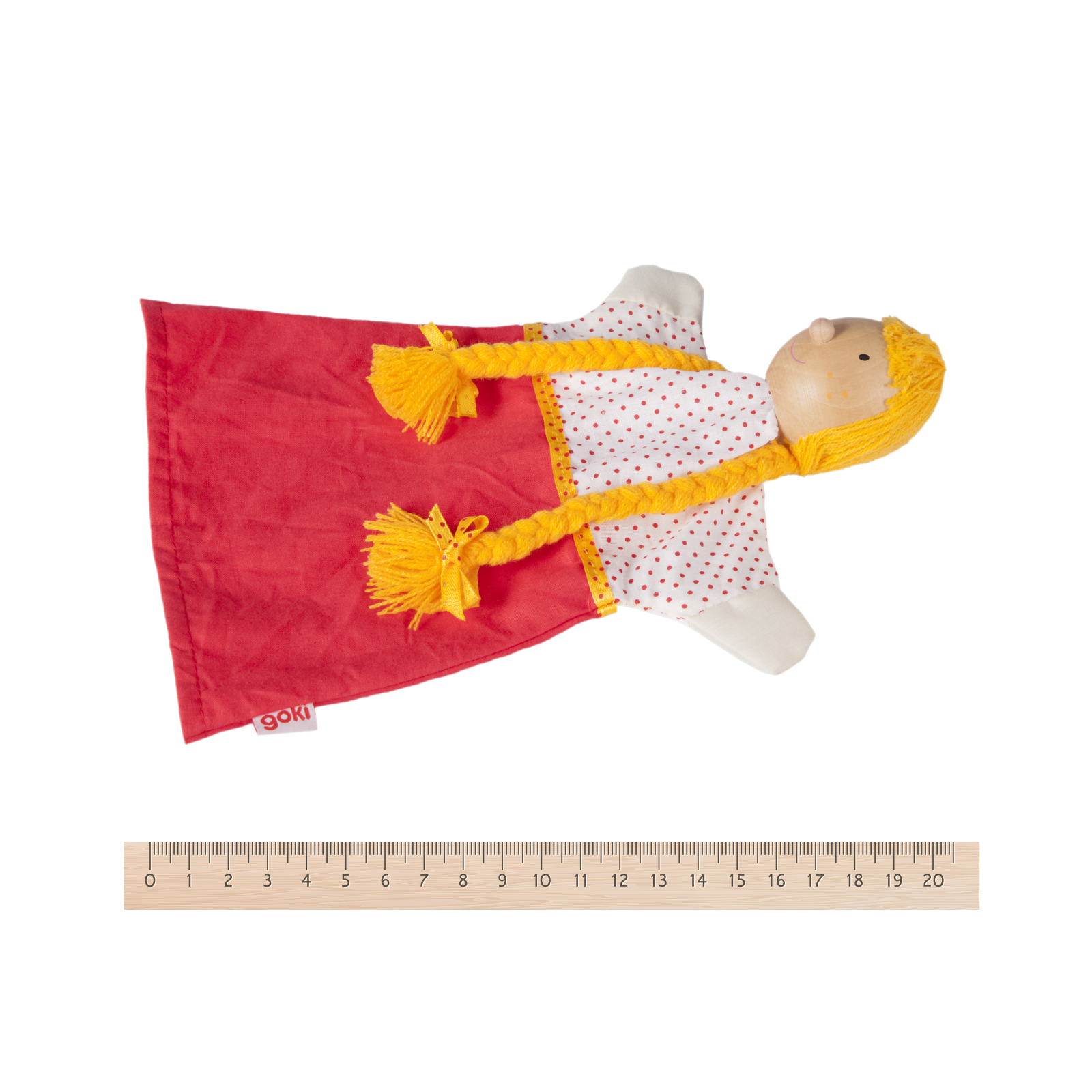Игровой набор Goki Кукла-перчатка Гретель (51649G) изображение 3