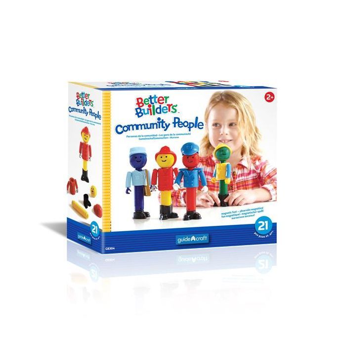 Игровой набор Guidecraft фигурок к конструкторам Better Builders Профессии (G8304) изображение 7