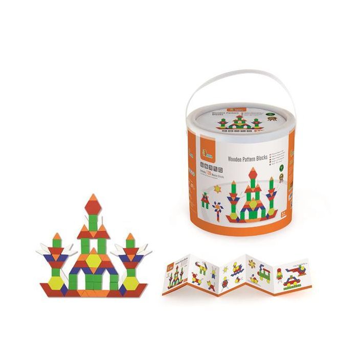 Конструктор Viga Toys Набір будівельних блоків (50065)