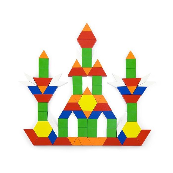 Конструктор Viga Toys Набір будівельних блоків (50065) зображення 2