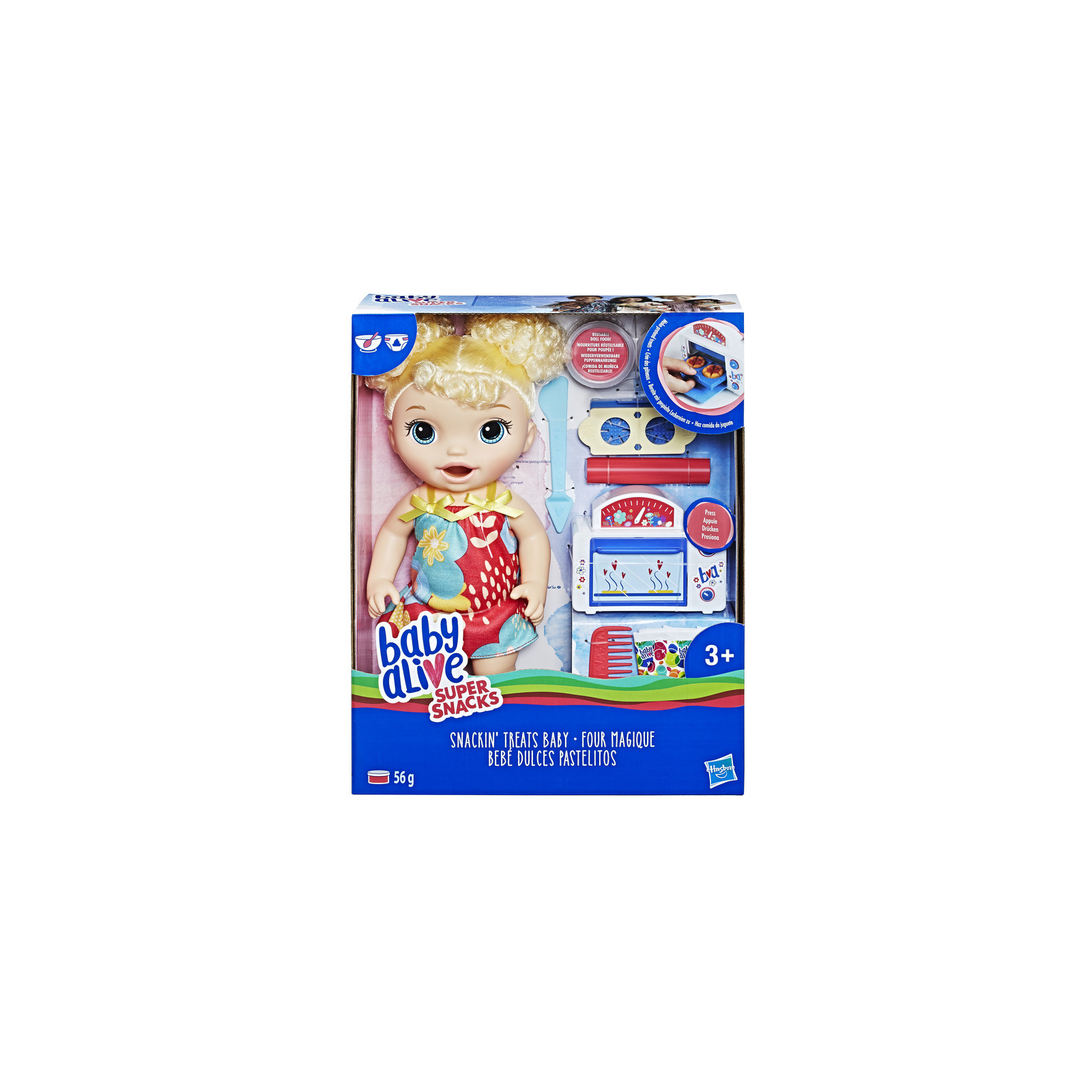 Кукла Hasbro Baby Alive Малышка и еда (E1947)