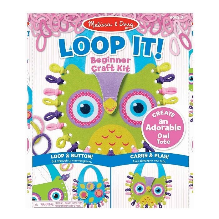Набор для творчества Melissa&Doug Сделай сумочку-сову (MD30187)
