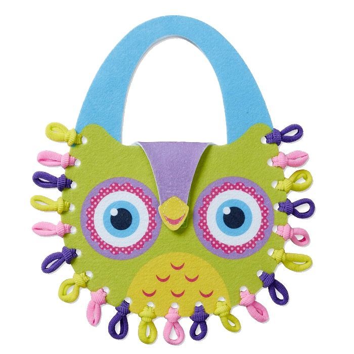 Набор для творчества Melissa&Doug Сделай сумочку-сову (MD30187) изображение 3