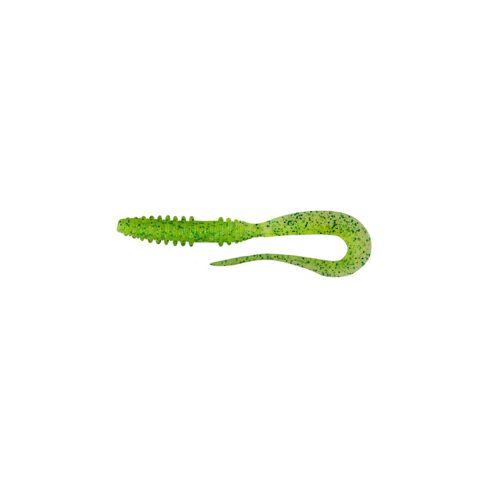Силикон рыболовный Keitech Mad Wag Mini 3.5" (10 шт/упак) ц:424 lime chartreuse (1551.07.61)